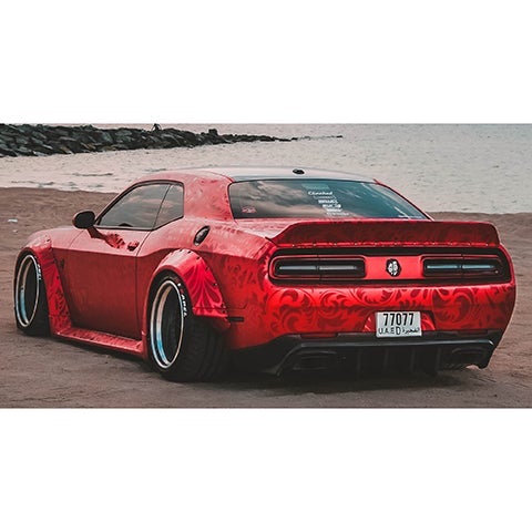 Clinched Flares Widebody Kit | 2008-2021 Dodge Challenger (CHAL-ABS)