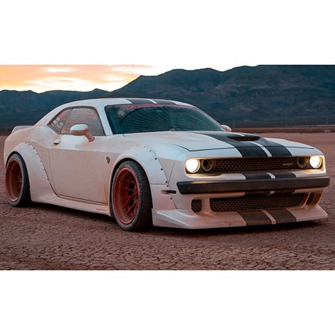 Clinched Flares Widebody Kit | 2008-2021 Dodge Challenger (CHAL-ABS)