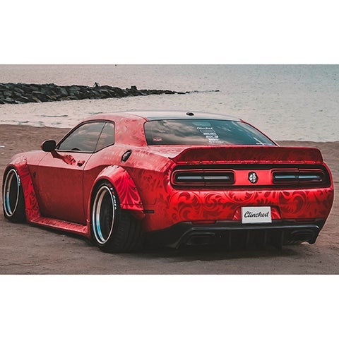 Clinched Flares Widebody Kit | 2008-2021 Dodge Challenger (CHAL-ABS)