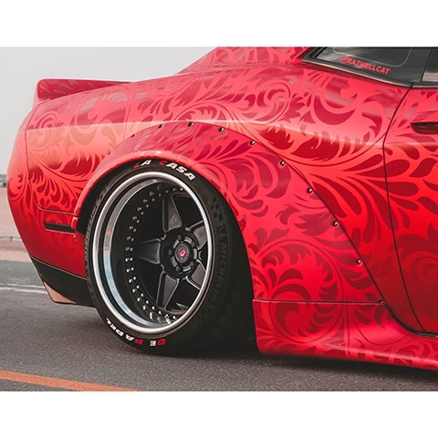 Clinched Flares Widebody Kit | 2008-2021 Dodge Challenger (CHAL-ABS)