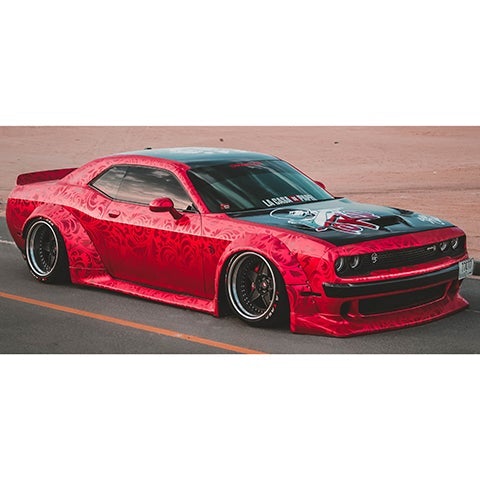 Clinched Flares Widebody Kit | 2008-2021 Dodge Challenger (CHAL-ABS)