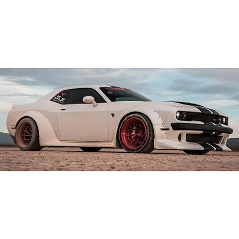 Clinched Flares Widebody Kit | 2008-2021 Dodge Challenger (CHAL-ABS)