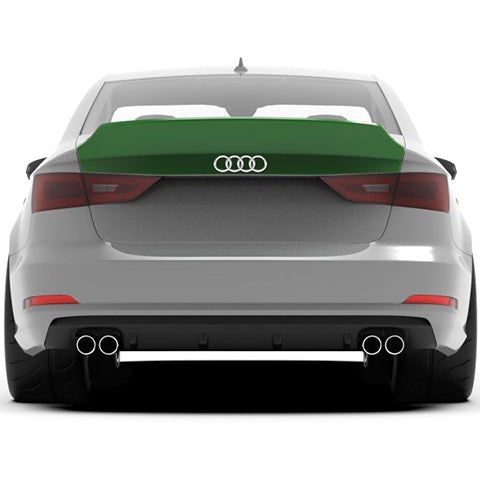 Clinched Flares Ducktail Trunk Spoiler | 2013-2019 Audi A3/S3/RS3 (duck-a3v8s)