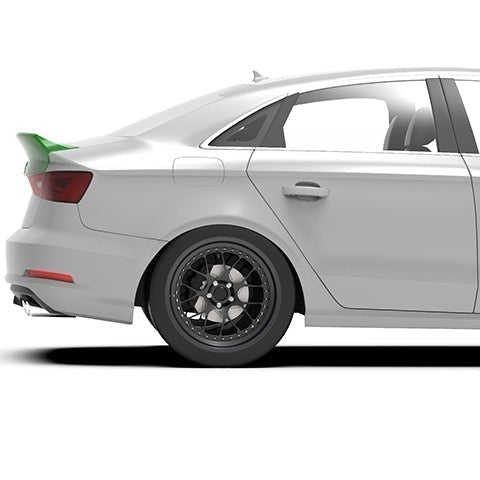 Clinched Flares Ducktail Trunk Spoiler | 2013-2019 Audi A3/S3/RS3 (duck-a3v8s)