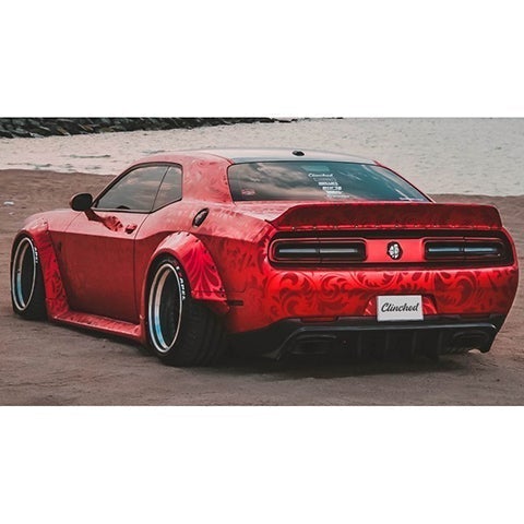 Clinched Flares Ducktail Trunk Spoiler | 2008-2021 Dodge Challenger (duck-chal)