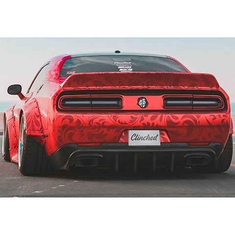 Clinched Flares Ducktail Trunk Spoiler | 2008-2021 Dodge Challenger (duck-chal)