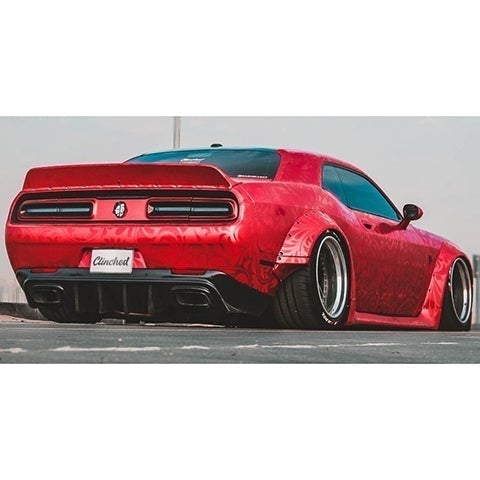 Clinched Flares Ducktail Trunk Spoiler | 2008-2021 Dodge Challenger (duck-chal)