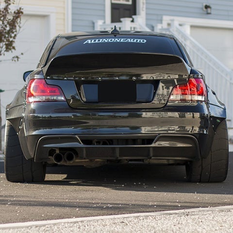 Clinched Flares Ducktail Trunk Spoiler | 2011-2012 BMW 1 Series (duck-e82)