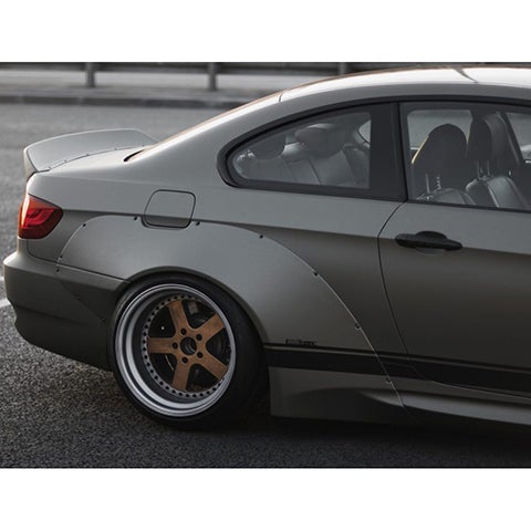 Clinched Flares Ducktail Trunk Spoiler | 2005-2011 BMW 3 Series Coupe (duck-e92)