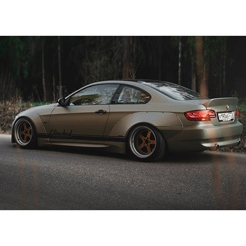 Clinched Flares Ducktail Trunk Spoiler | 2005-2011 BMW 3 Series Coupe (duck-e92)