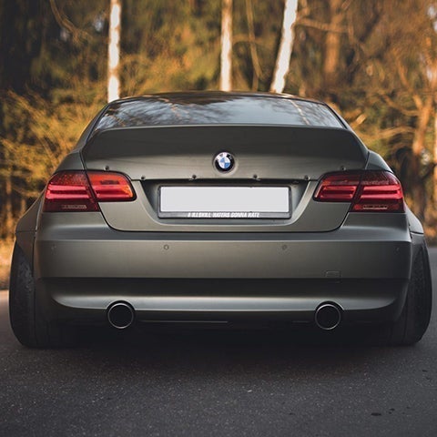 Clinched Flares Ducktail Trunk Spoiler | 2005-2011 BMW 3 Series Coupe (duck-e92)