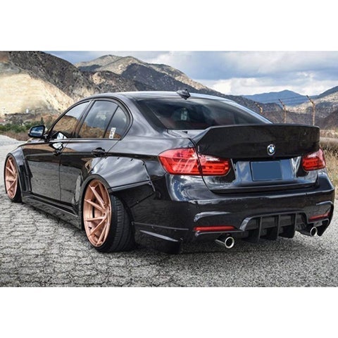 Clinched Flares Ducktail Trunk Spoiler | 2012-2018 BMW 3 Series Sedan (duck-f30)