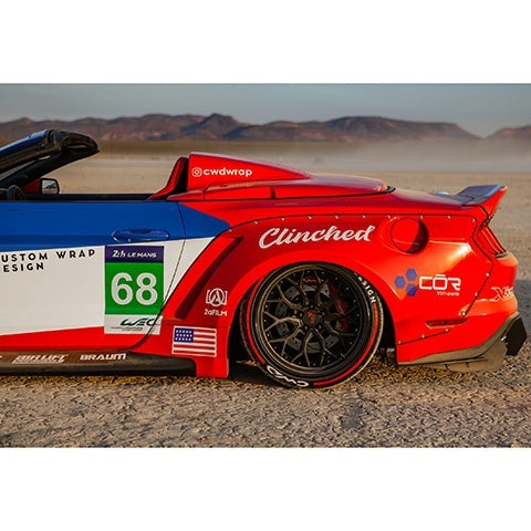 Clinched Flares Spider Top | 2015-2021 Ford Mustang Convertible (ST-S550)