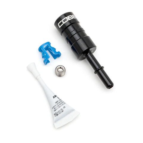 Cobb Tuning Billet EFI Quick Disconnect 1/8 in NPT Tap to 5/16 in Fuel Lines (300105)