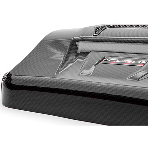 Cobb Tuning Redline Carbon Fiber Engine Cover | 2014-2024 Volkswagen Golf R, 2014-2024 Volkswagen GTI, and 2015-2020 Audi A3/S3 (4V2600)