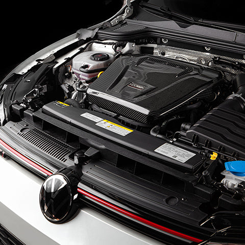 Cobb Tuning Redline Carbon Fiber Engine Cover | 2014-2019 Volkswagen Golf R, 2014-2021 Volkswagen GTI, and 2015-2020 Audi A3/S3 (4V2600)