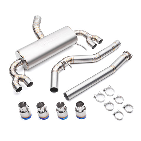Cobb Tuning Titanium 3" Cat-Back Exhaust System | 2011-2014 Subaru WRX Hatch and 2008-2014 Subaru WRX STI Hatch (515150)