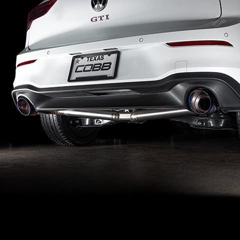 Cobb Tuning Titanium Cat-Back Exhaust System | 2022 Volkswagen GTI MK8 (5V4160)