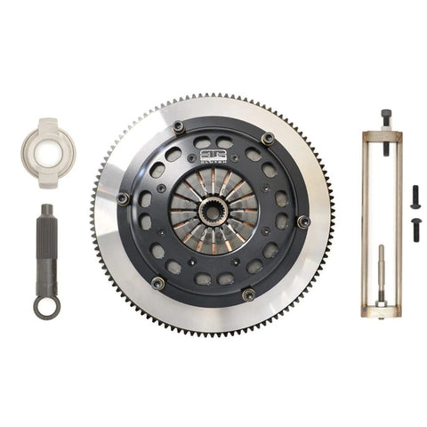 Comp1 Clutch Race Triple Disc Clutch Kit with Ultra-light Flywheel | 2008-2015 Mitsubishi Lancer Evo X (4T-5153-D)