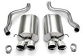 2009-2013 Chevrolet Corvette C6 6.2L 2.5" Axle-Back, Dual Rear Exit with Twin 3.5" Polished Pro-Series Tips by Corsa (14108) - Modern Automotive Performance
