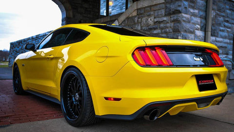 2015 Ford Mustang GT 5.0 3" Axle Back Exhaust, Polish Dual 4.5" Tips by Corsa (14326) - Modern Automotive Performance
 - 2