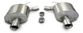 2009-2014 Cadillac CTS V Sedan 6.2L 2.5" Axle-Back, Dual Rear Exit with Single 4.0" Polished Pro-Series Tips by Corsa (14941) - Modern Automotive Performance
