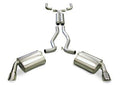 2010-2013 Chevrolet Camaro SS 2.5" Cat-Back + X-Pipe, Dual Rear Exit with Single 3.5" Polished Pro-Series Tips by Corsa (14954) - Modern Automotive Performance
