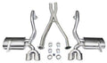 1997-2004 Chevrolet Corvette C5 / C5 Z06 5.7L 2.5" Cat-Back + X-Pipe, Dual Rear Exit with Twin 4.0" Polished Pro-Series Tips by Corsa (14962) - Modern Automotive Performance
