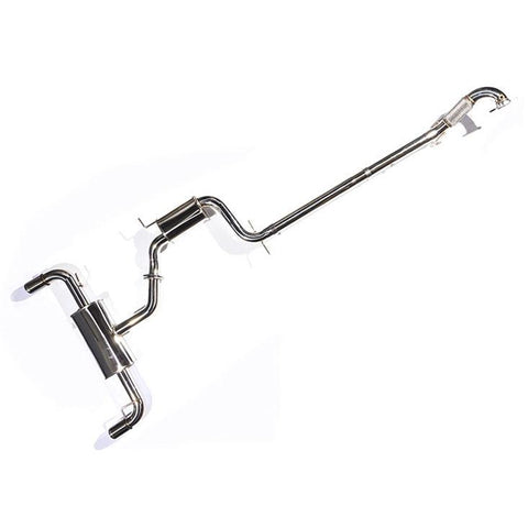 CTS Turbo 3" Turbo-Back Exhaust w/ High Flow Cat | 2010-2014 Volkswagen GTI Mk6 (CTS-EXH-TB-0002-CAT)
