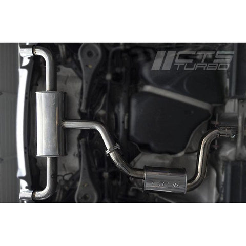 CTS Turbo 3" Turbo-Back Exhaust w/ High Flow Cat | 2010-2014 Volkswagen GTI Mk6 (CTS-EXH-TB-0002-CAT)