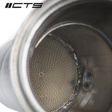 CTS Turbo Downpipe w/ High Flow Cat | BMW 1/2/3/4/5/7 Series B58 (CTS-EXH-DP-0024-CAT)