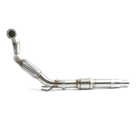 CTS Turbo Downpipe w/ High Flow Cat | 14-19 VW Jetta 1.4T / 15-19 Golf 1.4T (CTS-EXH-DP-0033-CAT)