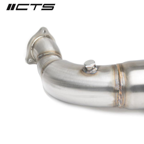 CTS Turbo Downpipes w/ High Flow Cats | 2018-2020 Audi RS5 B9 (CTS-EXH-DP-0039-CAT)