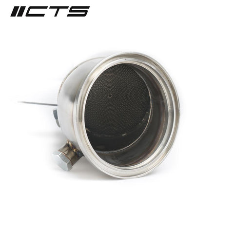CTS Turbo 4.5" High Flow Cat | 2020-2026 Toyota Supra A90 3.0L (CTS-EXH-DP-0024-S-CAT)