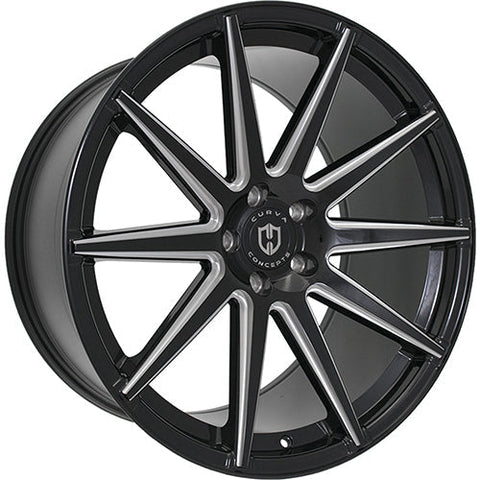 Curva Concepts C49 Series Blank 20x9in. 30mm. Offset Wheels (C49-2090BLNK3073BMW)