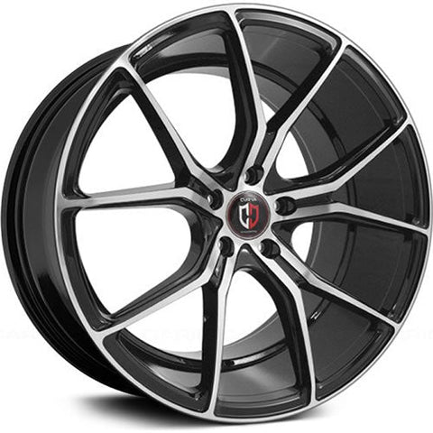 Curva Concepts C42 Series Blank 20x10in. 38mm. Offset Wheels (C42-2010BLNK3873BMF)