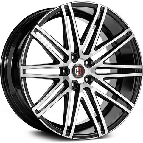 Curva Concepts C48 Series 5x112 22x10.5in. 40mm. Offset Wheels (C48-221051124066BMF)