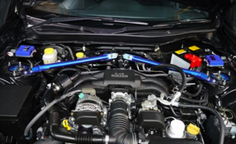 Cusco PowerBrace Strut Support Fr Strut to Firewall 35mm OD Non-Adj (Subaru BRZ / Scion FR-S) - Modern Automotive Performance
 - 2