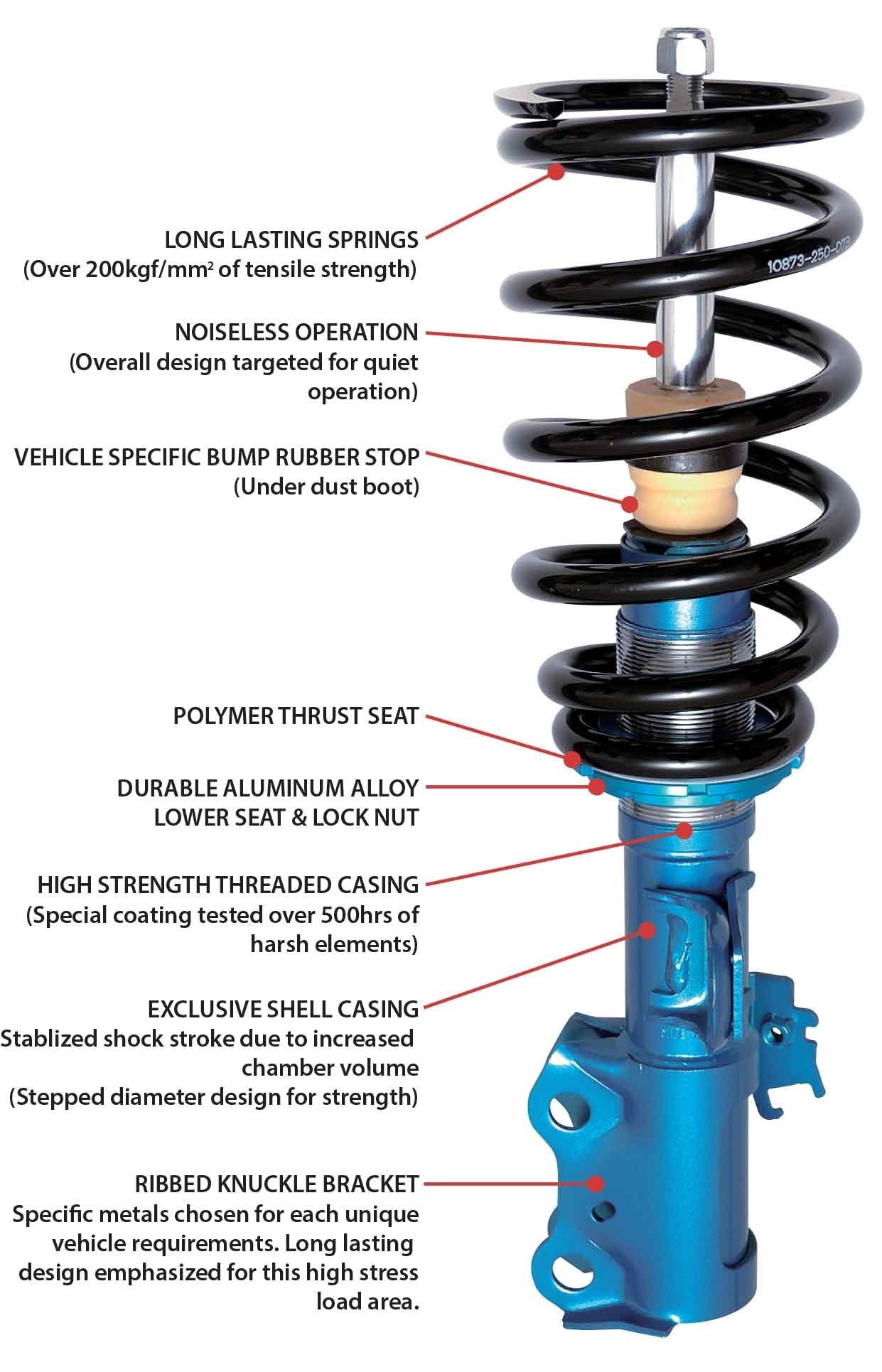 Cusco Street Zero Coilovers | 2013-2022 Subaru BRZ/Scion FR-S