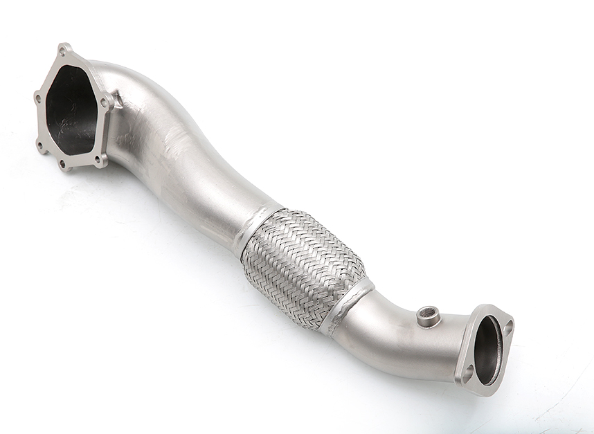 CP-E QKspl Cast Bellmouth Downpipe | 2008-2015 Mitsubishi