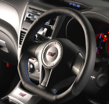 DAMD D-Shaped Leather Steering Wheel | Multiple Subaru Fitments (SS358-DF)