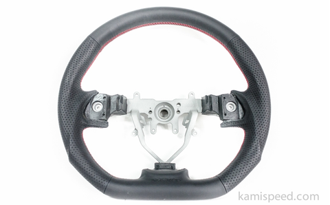 DAMD D-Shaped Leather Steering Wheel | Multiple Subaru Fitments (SS358-DL)