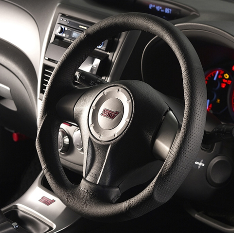 DAMD O-Shaped Leather Steering Wheel | Multiple Subaru Fitments (SS358-SL)