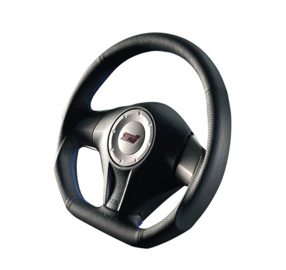 メ*6様 出品今週まで DAMD ALL WOOD Steering Wheel DAMD D-Shaped Leather Steering Wheel | Multiple Subaru Fitments