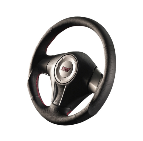 DAMD O-Shaped Leather Steering Wheel | Multiple Subaru Fitments (SS358-SL)