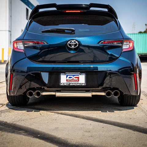 DC Sports Stainless Steel Exhaust System | 2019-2021 Toyota Corolla Hatchback 2.0L (SCS4610/BK)
