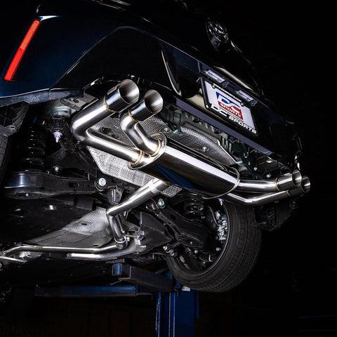 DC Sports Stainless Steel Exhaust System | 2019-2021 Toyota Corolla Hatchback 2.0L (SCS4610/BK)