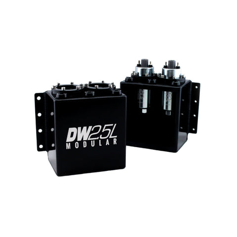 DeatschWerks 2.5L Modular Surge Tank Fits 1-2 DW250iL Fuel Pumps (6-XXX-25ST)