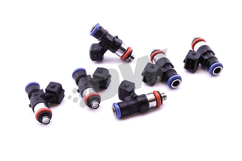 DeatschWerks Bosch EV14 1500cc Injectors - Set of 6 | 2011+ Ford Mustang (16M-22-1500-6)