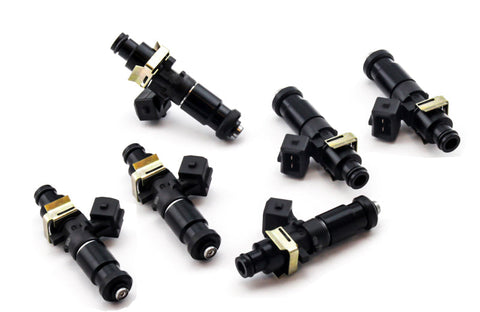DeatschWerks Bosch EV14 1200cc Injectors - Set of 6 | 1989-2002 Nissan Skyline (16MX-05-1200-6)